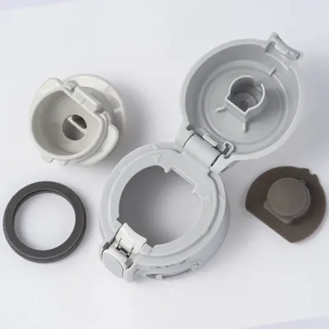 Термокухоль Zojirushi SM-TAE 0,48 л з візерунком Ichimatsu Moyo білий — фото 4