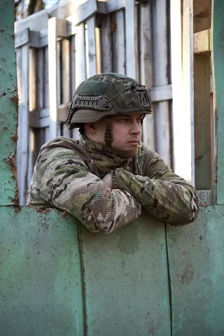 Хорватський Шолом Sestan-Busch Helmet Койот L MID CUT — фото 11