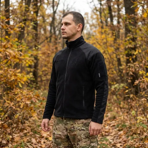 Кофта Commander НПУ Himatec 250 Чорна (8549), XXXXL