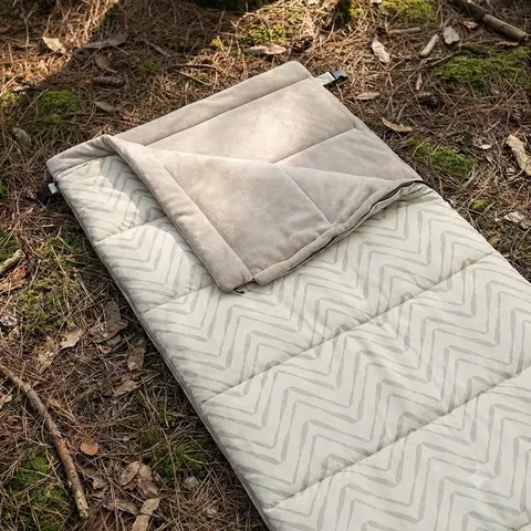 Спальний мішок Naturehike DP200 CNK2300SD012 лівий, бежевий — фото 3