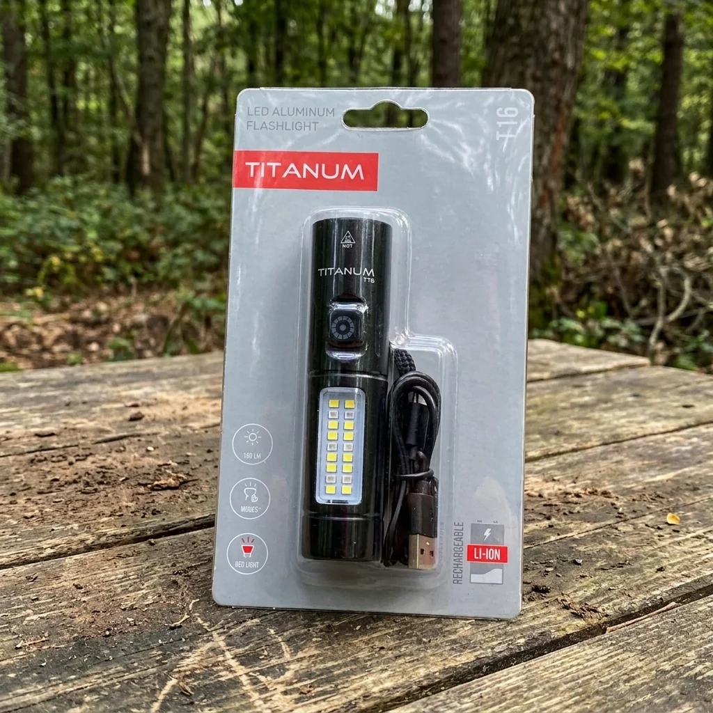 Портативний світлодіодний ліхтарик TITANUM TLF-T16