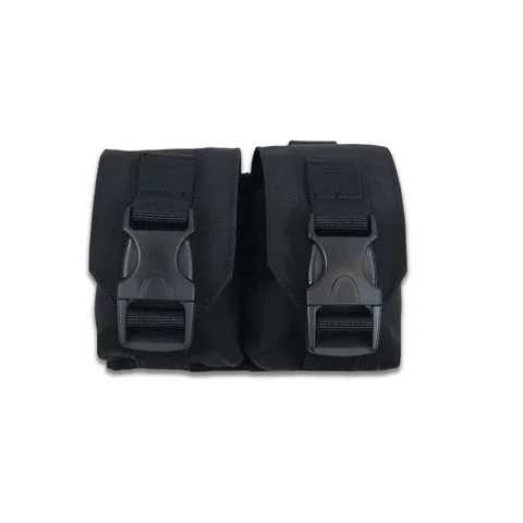 Підсумок під 2 гранати Kiborg GU Double Mag Pouch (Чорний) — фото 4