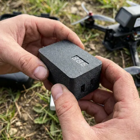 Перехідник блок живлення (XT60, XT90) для зарядки телефону від FPV акумулятора 1 USB + 1 TYPE C — фото 3