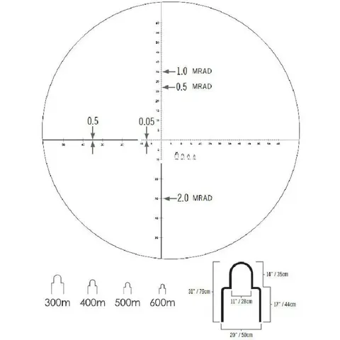 Монокуляр Vortex SOLO® R/T 8х36 з далекомірної сіткою MRAD — фото 6