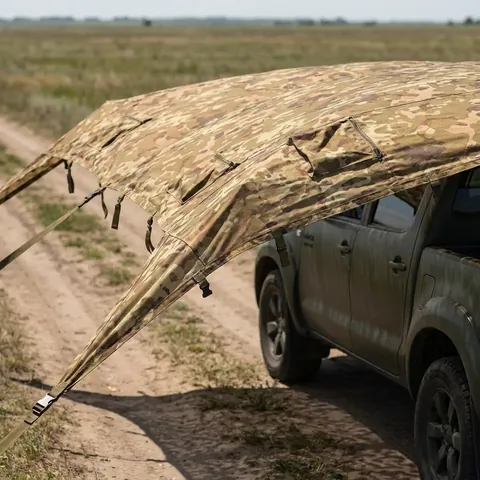 Весняна маскувальна сітка Militex Хвойний ліс індивідуального розміру (50 грн за 1 кв.м.)