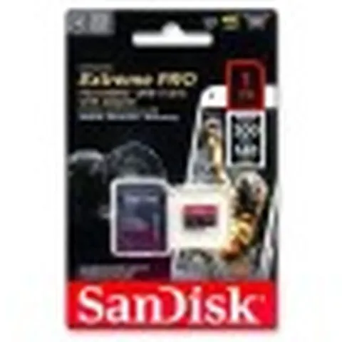 Карта пам'яті SanDisk 1 TB microSDXC UHS-I U3 Extreme Pro + SD Adapter — фото 6