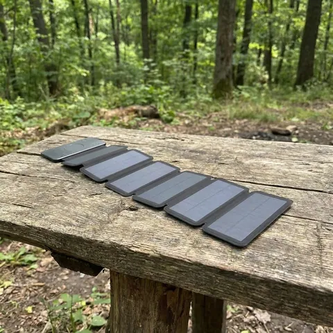 Зовнішній акумулятор Xiamen 5V 1A Power Bank Solar із зарядом від сонячної енергії