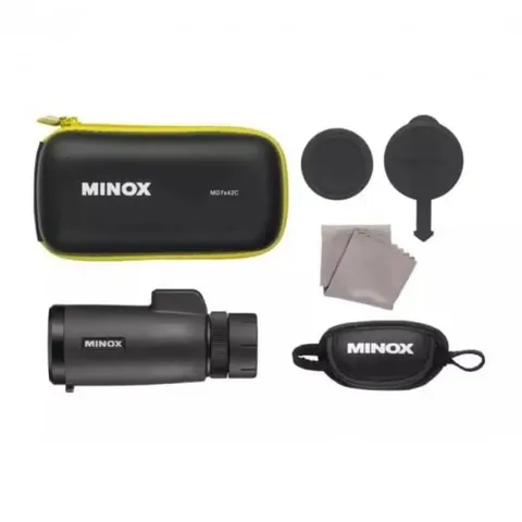 Монокуляр MINOX MD 7x42 C Black з компасом і далекомірною сіткою — фото 7