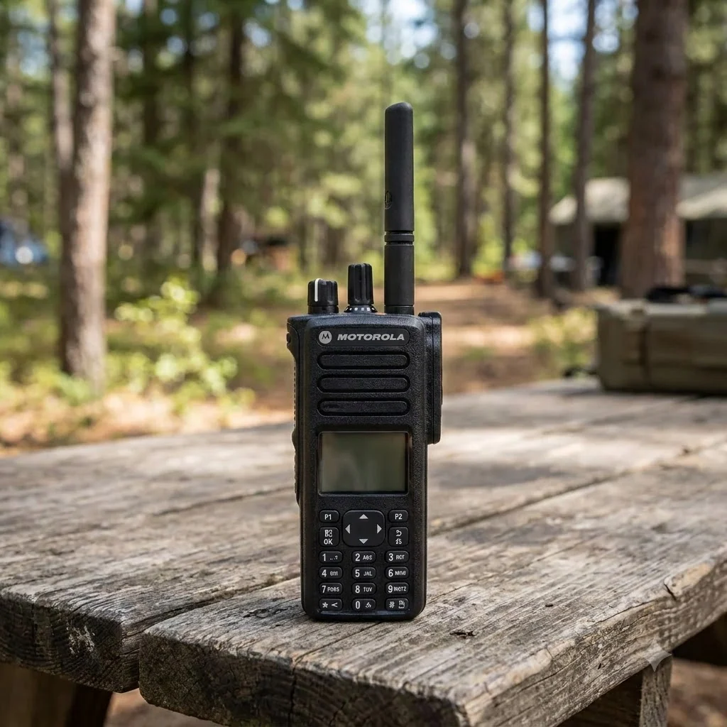 Професійна цифрова портативна рація Motorola DP4801e UHF Li-Ion 2450 мАг (MDH56RDN9RA1AN)