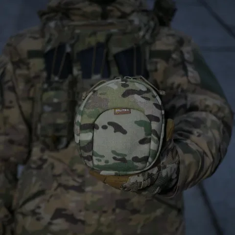 Підсумок Militex (L) для захисту навушників навушники Cordura original USA Мультикам — фото 8