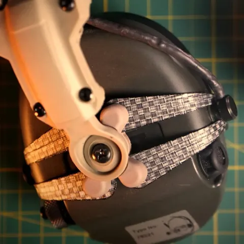 Змінний комплект кріплень для NeckFlip Helmet Rail Mount Kit 2.0 для активних навушників — фото 4