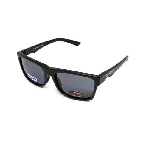 Окуляри поляризаційні BluWater Buoyant-3 Polarized (gray) сірі, Чорний — фото 8
