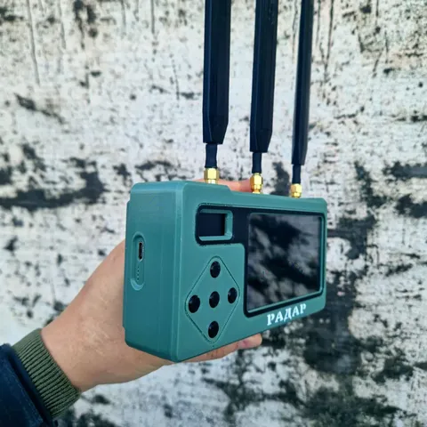 FPV РАДАР — детектор радіосигналів дронів в захищеному корпус — фото 5