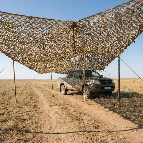 Маскувальна сітка Militex для окопів та бліндажів Мультикам 5х8м (площа 40 кв.м.) — фото 1
