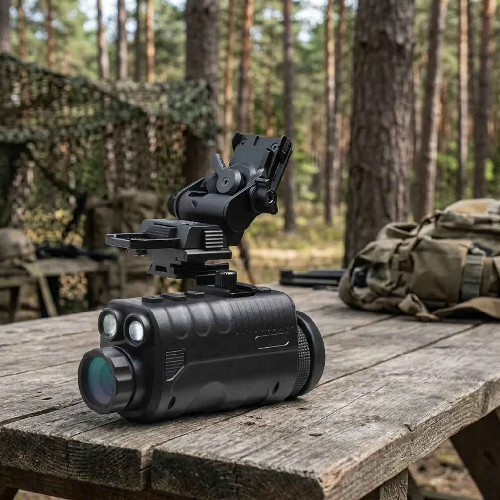 Прилад нічного бачення NVG 40, з кріпленням на шолом Wilcox L4g24, ПНБ з кріпленням на шолом, ночник