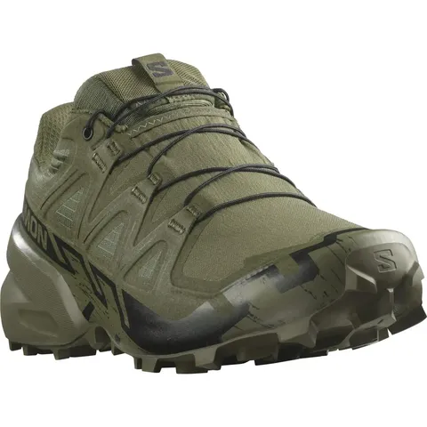 Кросівки Salomon Speedcross 6 Forces Зелений/Чорний — фото 10