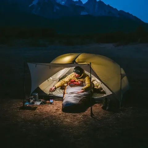 Намет надлегкий двомісний Naturehike Mongar CNK2550WS016, 15D, сiрий — фото 9