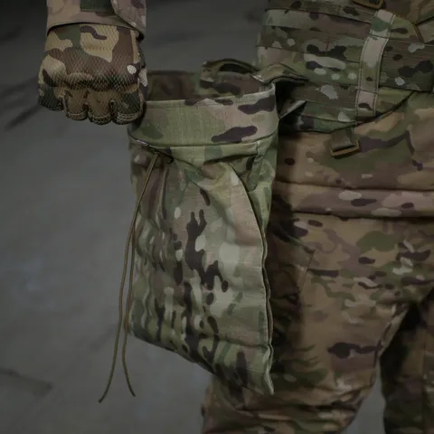 Рулонний підсумок під скидання магазинів (35х25) Militex Cordura original USA Мультикам — фото 10