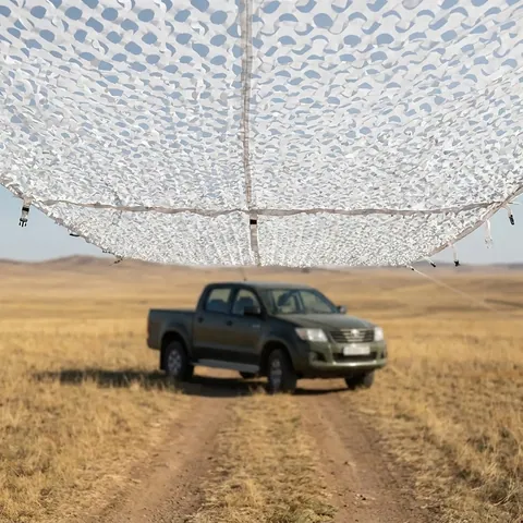 Маскувальна сітка Militex для окопів та бліндажів Альпійська клякса 5х10м (площа 50 кв.м.)