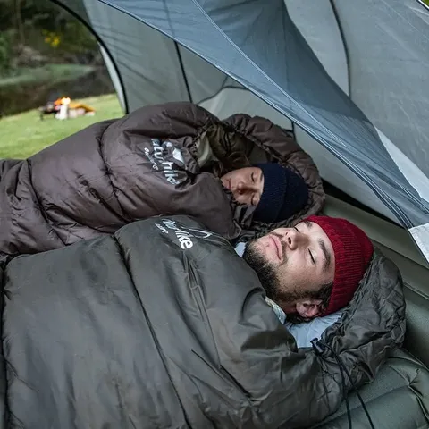 Спальник з капюшоном Naturehike U250S NH20MSD07, (0°C), лівий, коричневий — фото 7