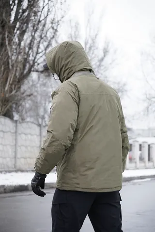 Зимова утеплена тактична куртка Archon Husky Extreme Єврозима (темний койот) — фото 9