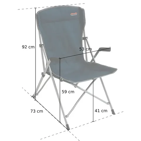Розкладне крісло-стульчик Pinguin Guide Chair, 48х34х46см, Petrol — фото 4