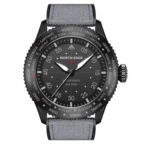 Чоловічий водостійкий тактичний годинник North Edge Mach New — фото 3