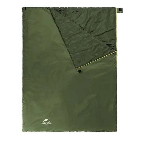 Спальний мішок Naturehike LW180 Mini NH21MSD04, лівий, XL, темно-зелений — фото 4