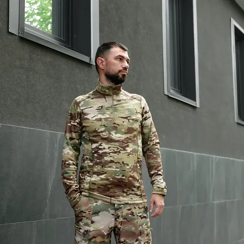 Термокофта LVL2 Hawk Polarheat QS Multicam (8482) — фото 3