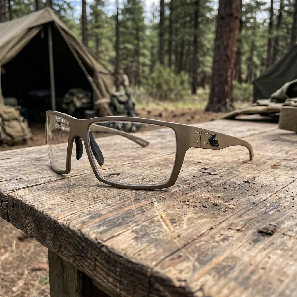 Захисні окуляри Gatorz Marauder Photochromic ANSI Z87.1 Mil-Spec Ballistic, Tan Cerakote - GZ-12-305