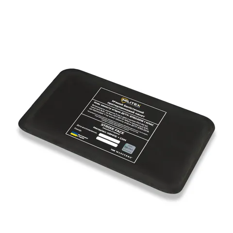 Балістичний захист 1 класу для плитоноски Militex Pro Series (S-M) 25,5*14,3 см камербанд, 1 шт — фото 4