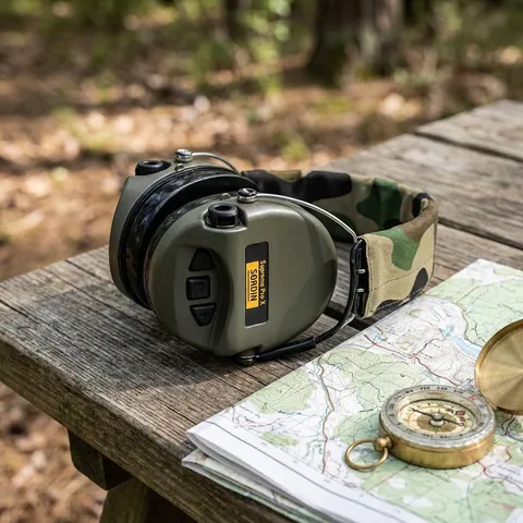 Навушники активні тактичні шумоподавлюючі Sordin Supreme Pro X Оливковий (Ranger Green) — фото 3