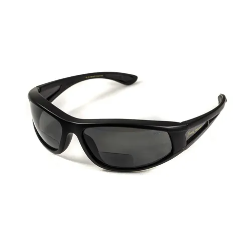 Окуляри біфокальні поляризаційні (захисні) BluWater Winkelman-2 polarized (+2.5 bifocal), (gray) чорні, Чорний — фото 4