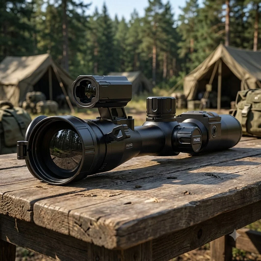 Тепловізійний приціл Pard Pantera 480-35 LRF (480х360, 1800 м, 35 мм, NETD <20 мК, лазерний далекомір)