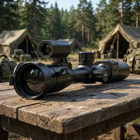 Тепловізійний приціл Pard Pantera 480-35 LRF (480х360, 1800 м, 35 мм, NETD <20 мК, лазерний далекомір)