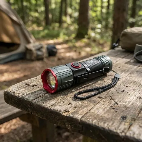 Ліхтар акумуляторний Emos P3122 3000 Lm Li-Ion 5000 mAh метал фокус