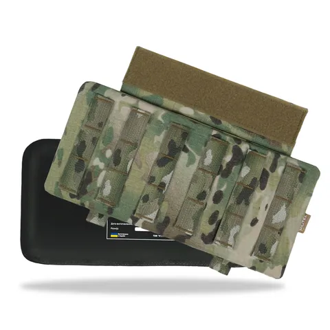 Захист попереку Gen.2 з балістичним захистом 1 класу Militex Cordura original USA Мультикам — фото 2