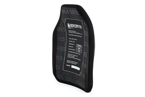 Бронеплити BRONYX G-Series (передня та задня) 3 клас захисту ДСТУ НВМПЕ Shooter's Cut (L/28x32) — фото 5