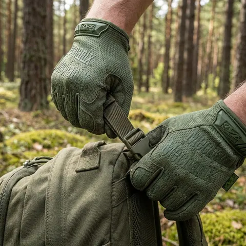 Рукавиці олива Mechanix