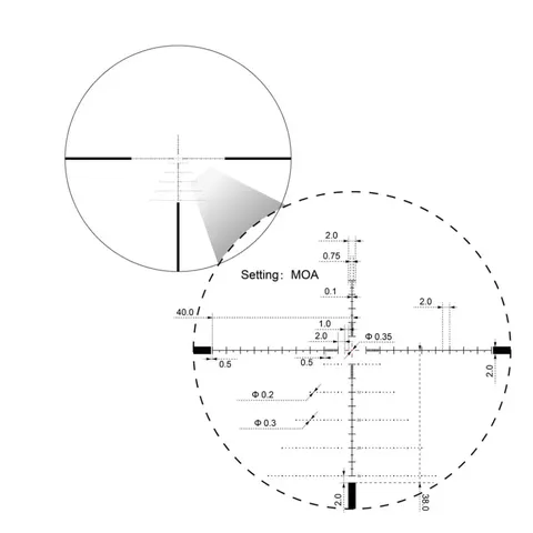 Приціл оптичний Vector Optics Sentinel 6-24x50 (30 мм) illum. FFP — фото 16