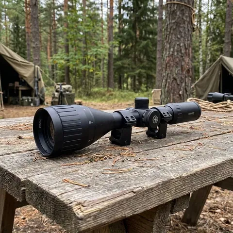 Приціл оптичний Hawke Fast Mount 3-12x50 AO сітка Mil Dot з підсвічуванням. Кільця на Weaver
