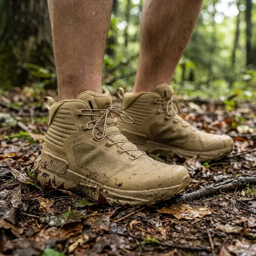 Черевики Salomon Genesis Forces Mid GTX 8 Coyote