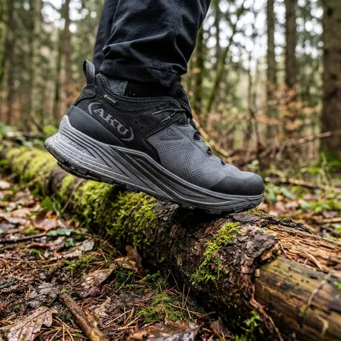Кросівки AKU Omnia V-Light GTX 12 black/anthracite — фото 3