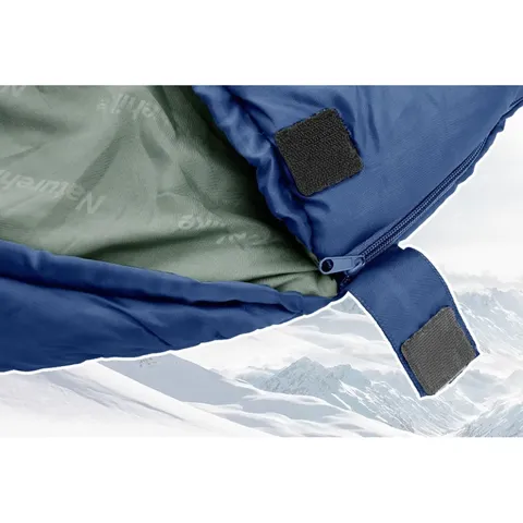 Спальник з капюшоном Naturehike MJ600 CNK2300SD014, темно-блакитний — фото 8
