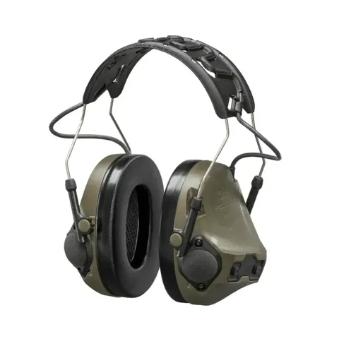 Навушники активні 3M MT14H418A-02 GN PELTOR™ ComTac™ VIII (без аудіовиходу та мікрофону), зелені — фото 4