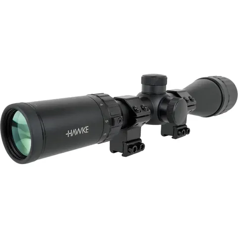 Приціл оптичний Hawke Fast Mount 3-9x40 AO сітка Mil Dot. Кільця на Ластівчин хвіст — фото 4