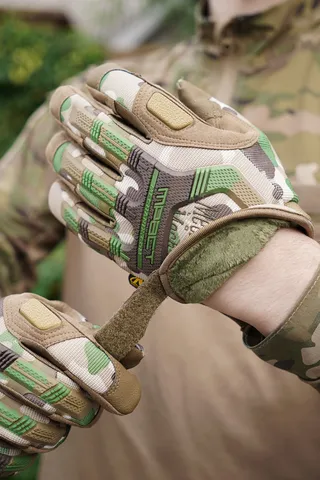 Зимові тактичні рукавички Mechanix M-Pact з утеплювачем Койот — фото 10