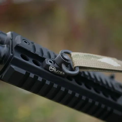 Двоточковий збройовий ремінь з QD антабками M-lok та швидким регулюванням Multicam USA — фото 9