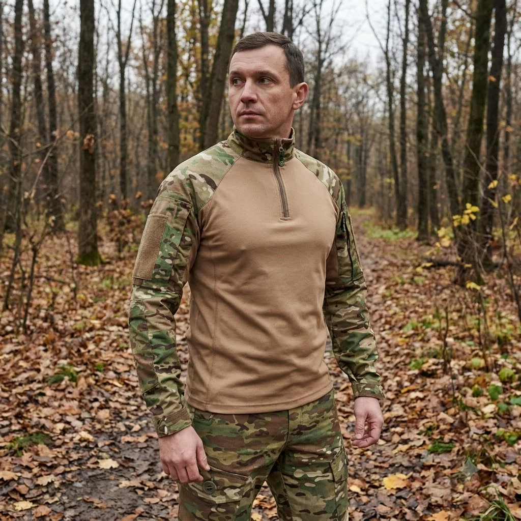Жіноча бойова сорочка UBACS для бронежилета Мультикам/Койот
