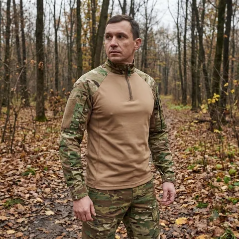 Жіноча бойова сорочка UBACS для бронежилета Мультикам/Койот